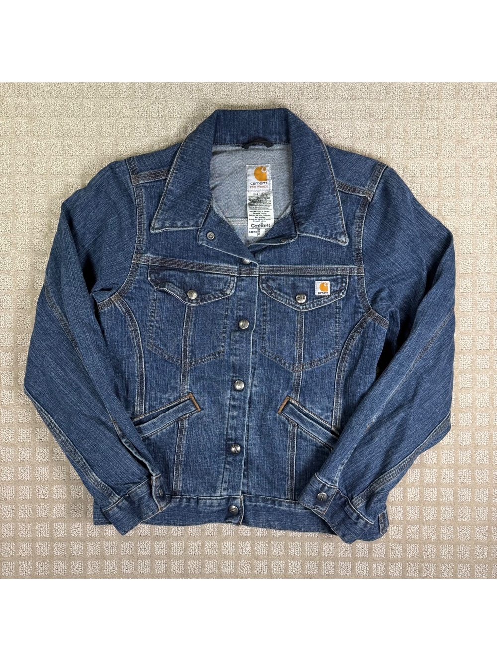 Carhartt Women Denim Jacket XS